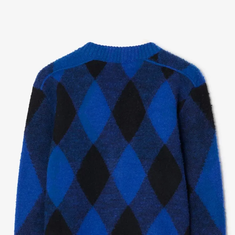 Burberry Argyle Check Cardigan-6