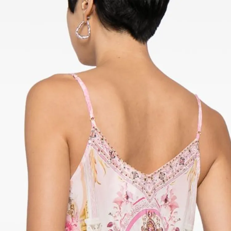 CAMILLA Fresco Fairytale Silk Tank Top-5