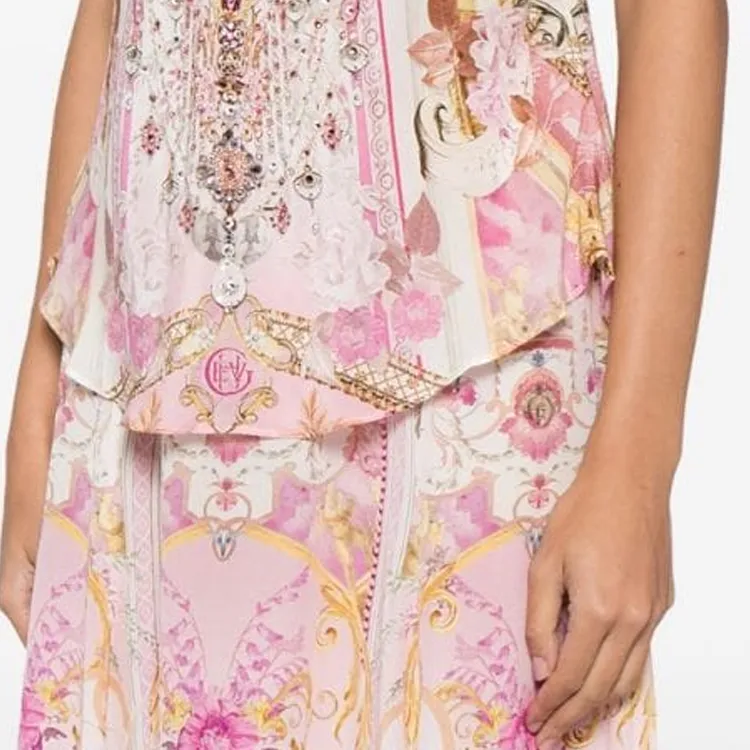 CAMILLA Fresco Fairytale Silk Tank Top-4