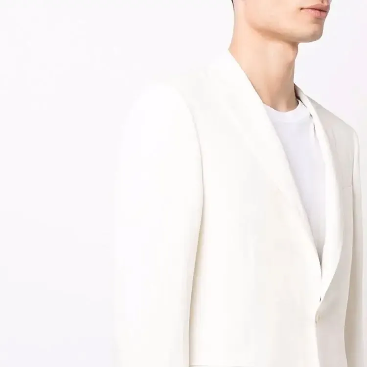 Canali Single breasted Linen silk Blazer-5