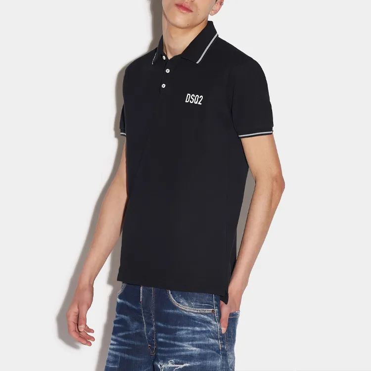 DSQUARED 2 Polo Shirt Men's Black-2
