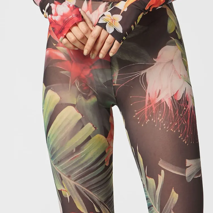 PHILIPP PLEIN Floral print Leggings-5