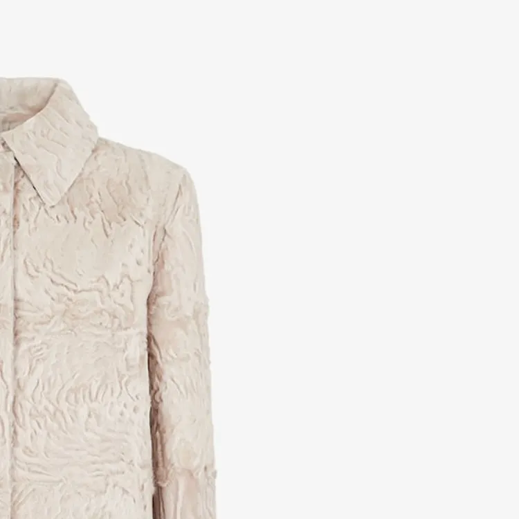 FENDI Coats Women's Beige-3