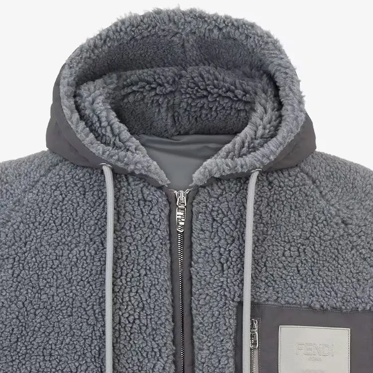 FENDI Jackets & Coats Men's Gray-5