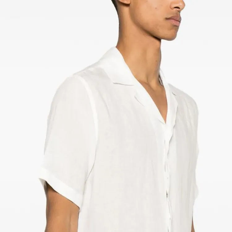 Orlebar Brown Maitan Short sleeved Linen Shirt-5