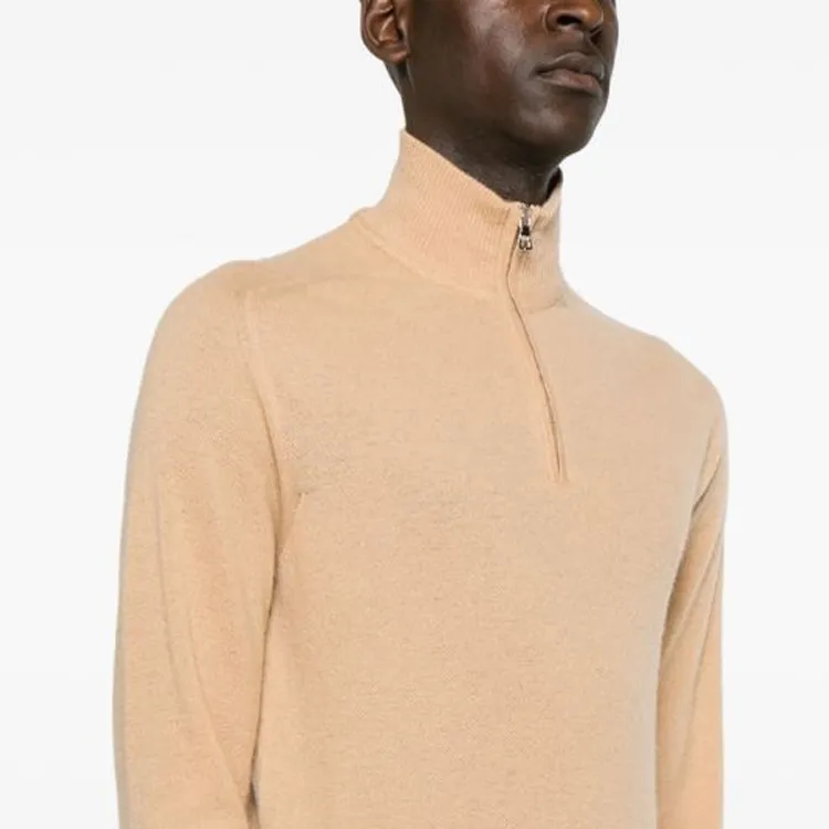 Orlebar Brown Lennard Zip-up Cashmere Jumper-5