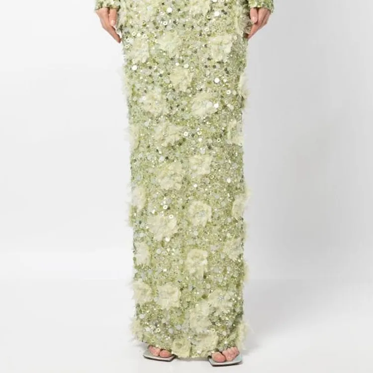 RACHEL GILBERT Karla Embellished Gown Dress-4