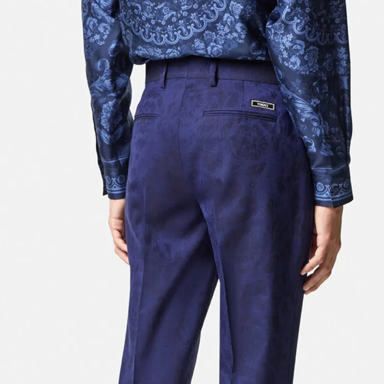 VERSACE Casual Pants Men's Blue-5