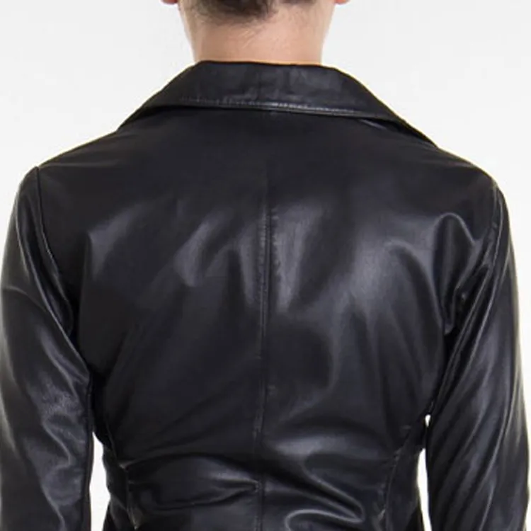 EMPORIO ARMANI Leather Jacket-5
