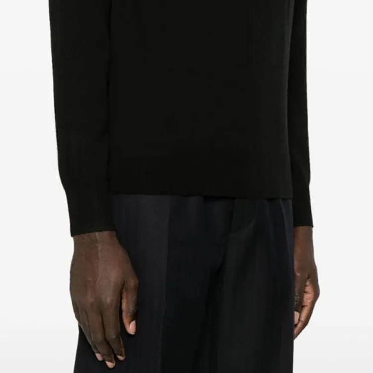 DRIES VAN NOTEN Crew-neck Merino-wool Jumper-4