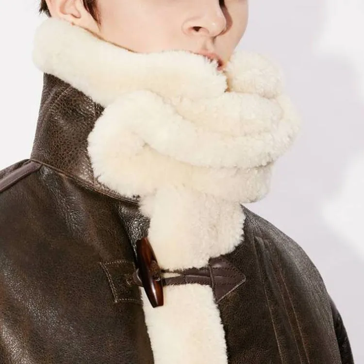 KENZO FW23 Leather Jacket Men's Brown-3