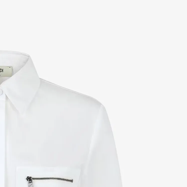 FENDI Shirts Women's White-3