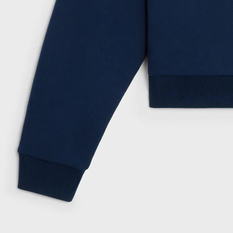 CELINE Paris 16 Sweatshirt 'Navy/Off White'-4
