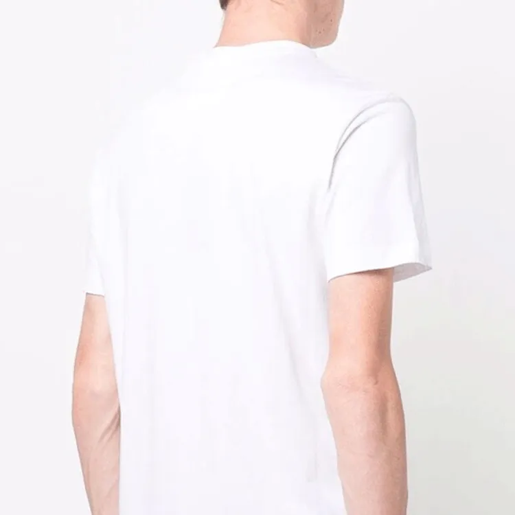 EMPORIO ARMANI Pima jersey T shirt With Logo Print-5