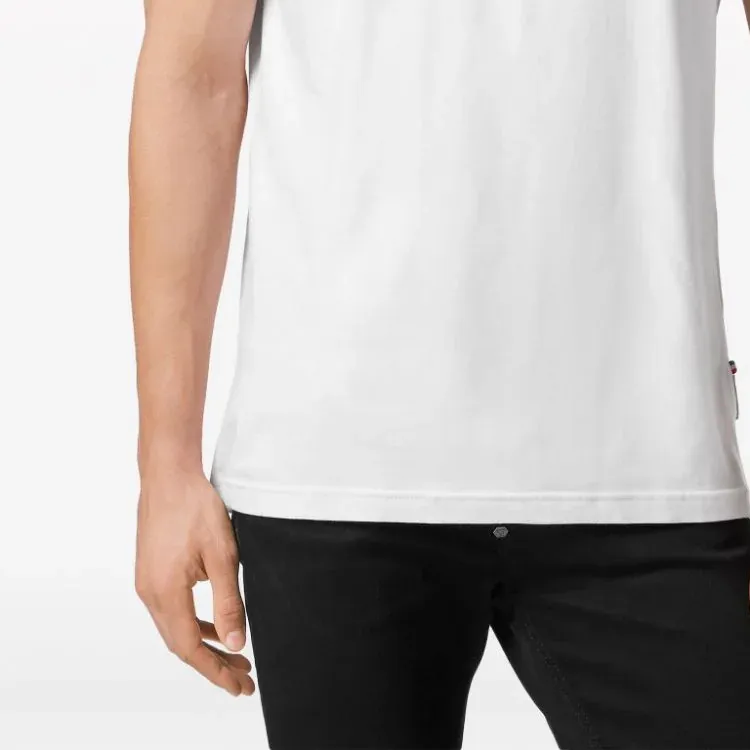 PHILIPP PLEIN Ss Hexagon print Cotton T shirt-4