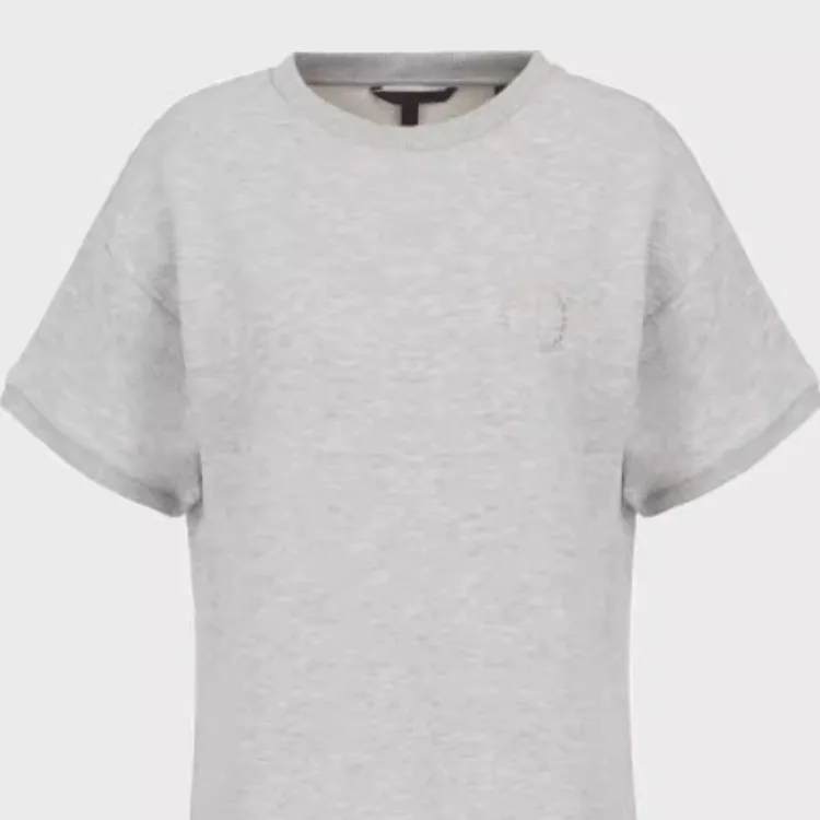 ARMANI EXCHANGEAE Short Sleeved Dress Women's Gray-4