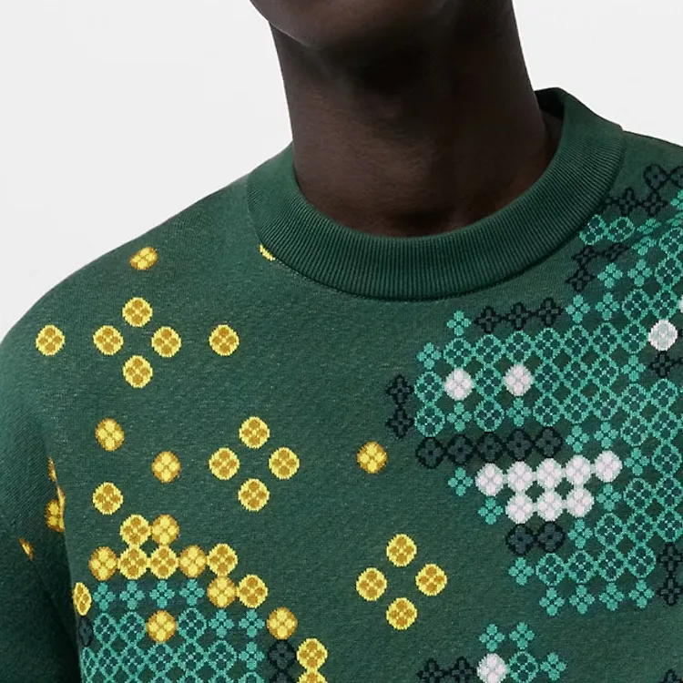 LOUIS VUITTON SS24 Sweatshirt Men's Green-6