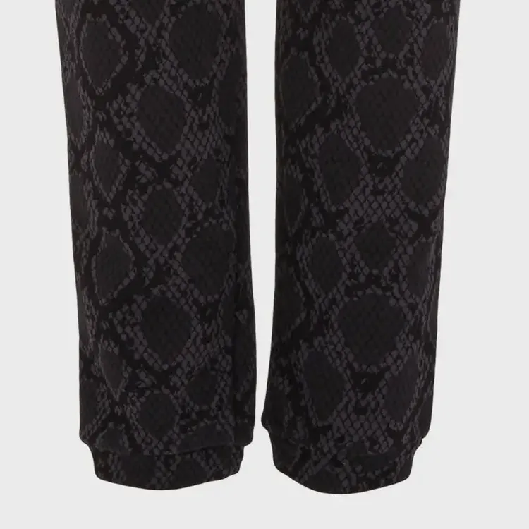 EMPORIO ARMANI EA7 SS24 Sports Pants Women's Black-5