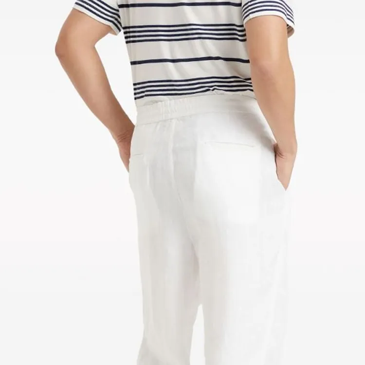 Brunello Cucinelli Elasticated Waistband Drawstring Pants-5