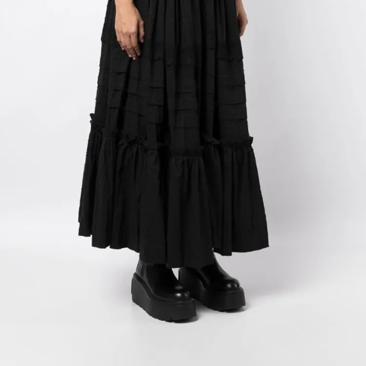 NATASHA ZINKO Corset-style Panelled Midi Dress-4
