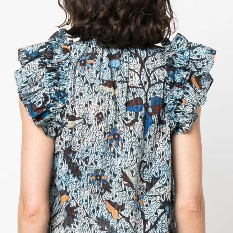 Ulla Johnson Flo Floral print Blouse-4