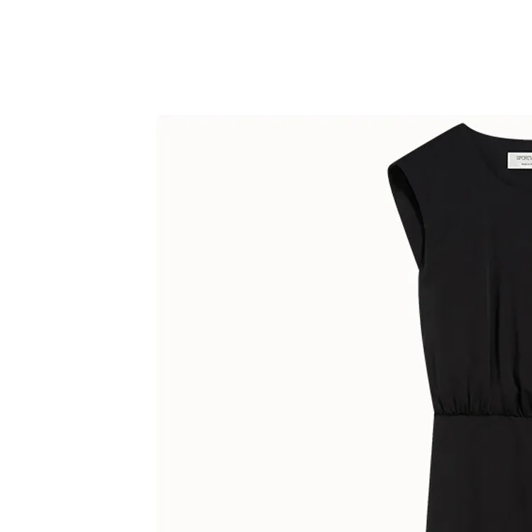 SportMa Sleeveless Dress Women's Black-5