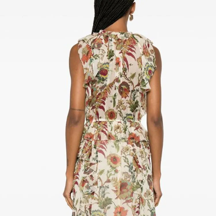 Ulla Johnson Audette Floral print Midi Dress-3