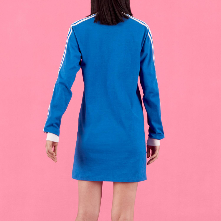 GUCCI x Adidas★素敵！Cobalt Blue T-Shirt Dress GUCCI x Adidas Cobalt Blue T-Shirt Dress Size XS Small Long
