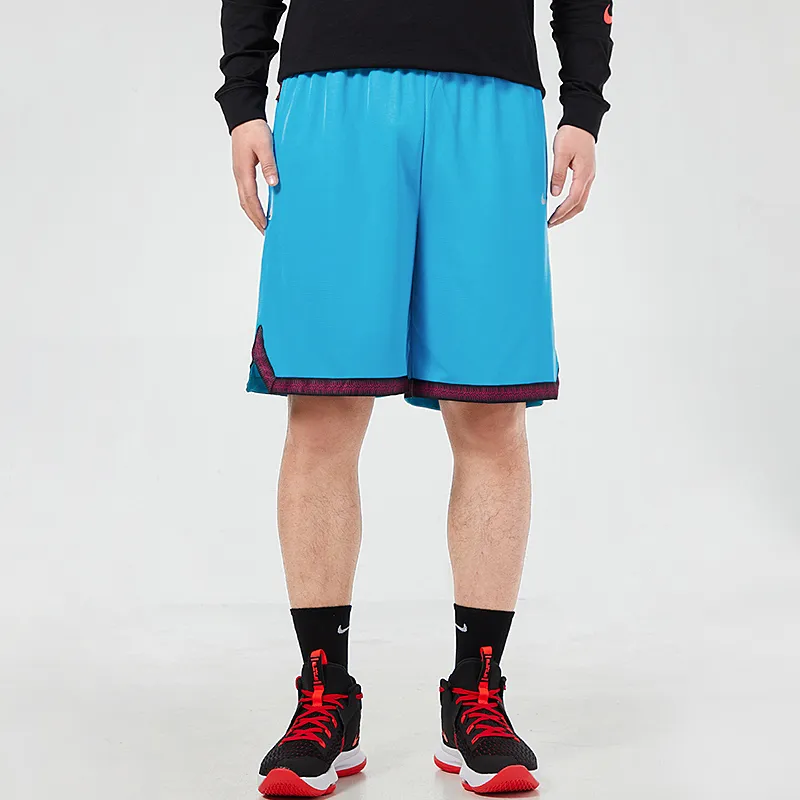 Nike Casual Shorts Men Light Furious Fire Blue-2
