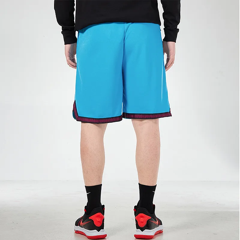 Nike Casual Shorts Men Light Furious Fire Blue-4