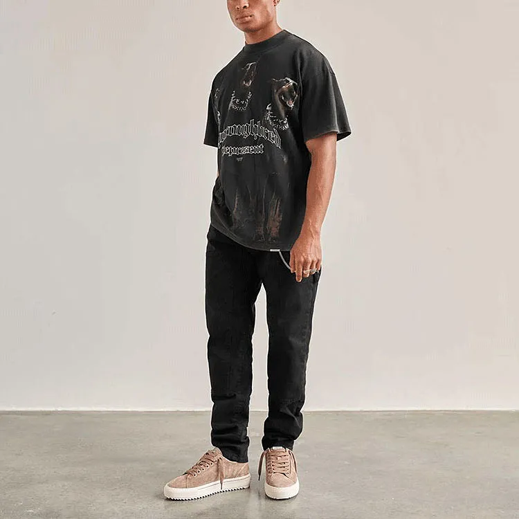REPRESENT Thoroughbred T-Shirt Vintage Black-3