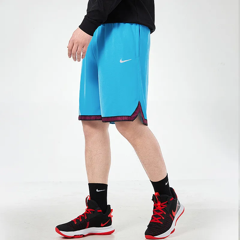 Nike Casual Shorts Men Light Furious Fire Blue-3
