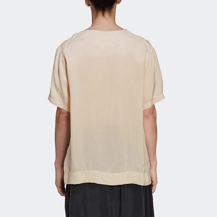 Y 3 T Shirts Unisex Khaki-3