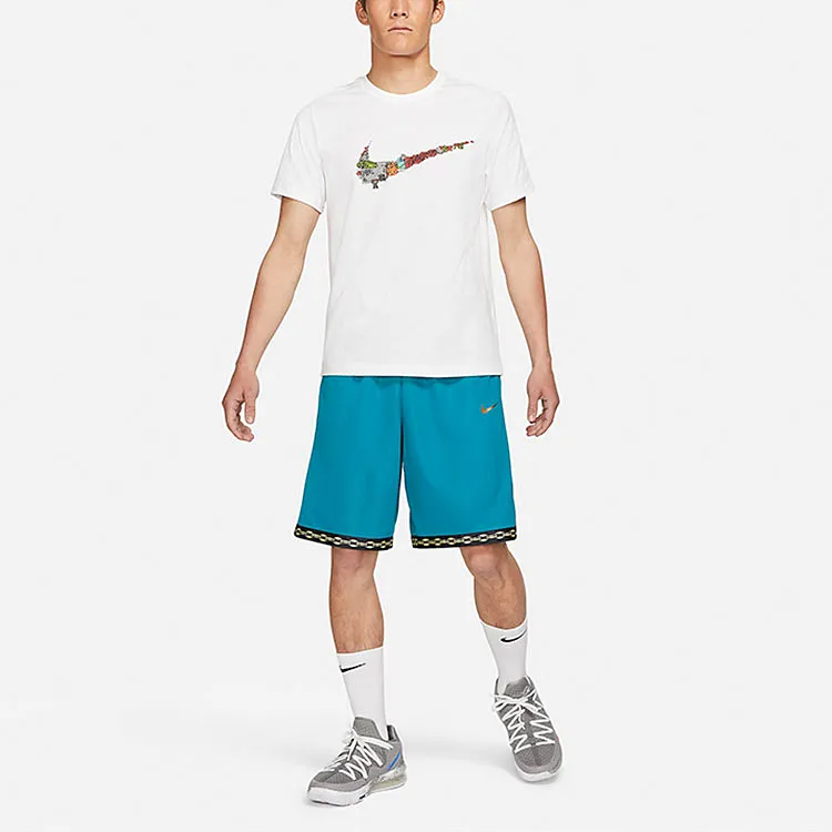 Nike T Shirts Men White-2
