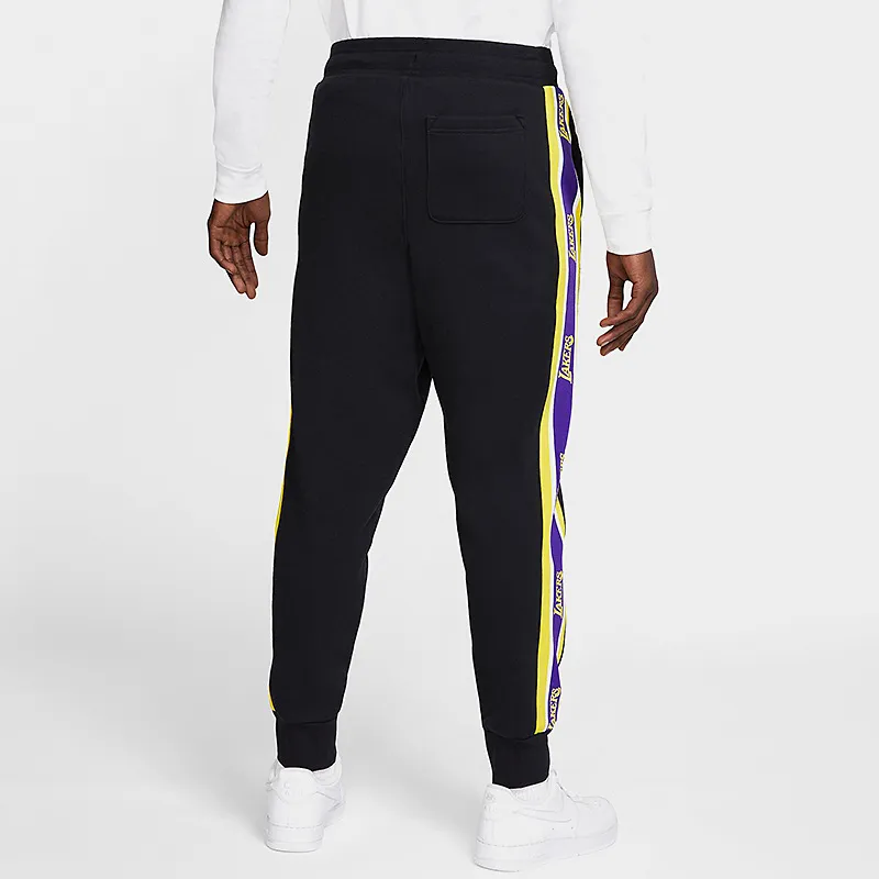 Nike Sports Pants Lakers Team Men's Black-4