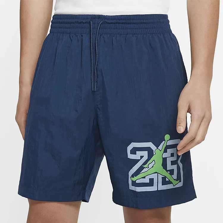 Jordan Mesh Casual Shorts Men Deep Sea Blue-2