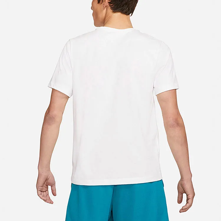 Nike T Shirts Men White-4