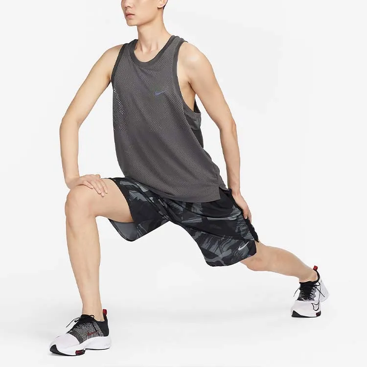 Nike Tank Tops Men Gray-2