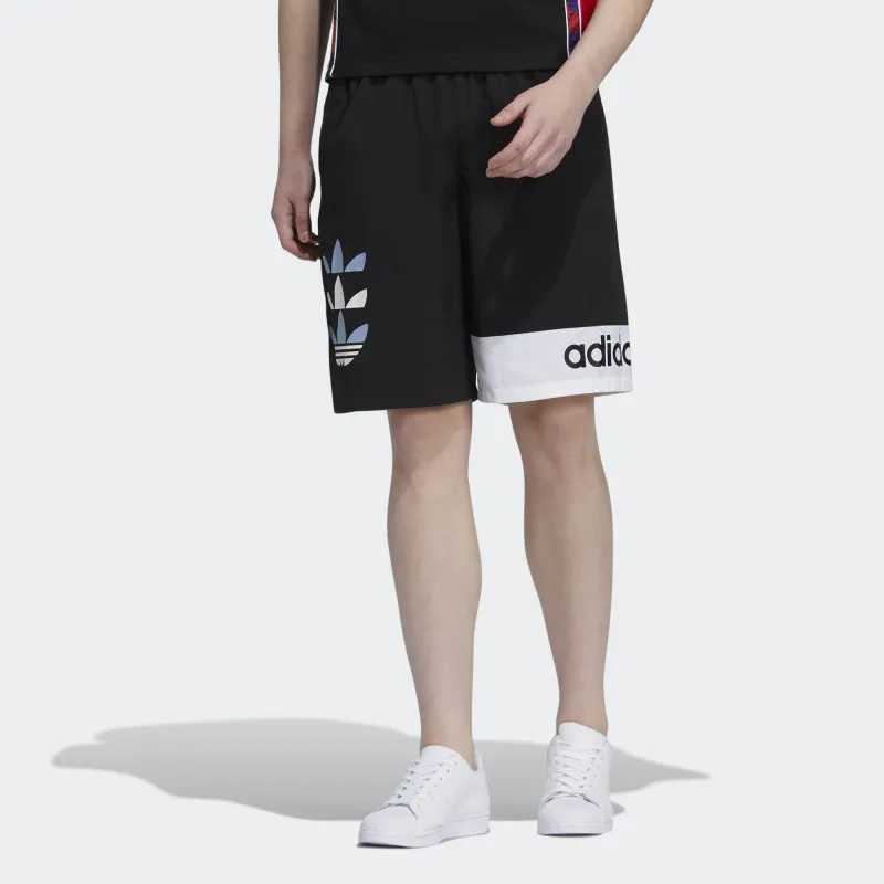 Adidas Originals Casual Shorts Men's Black-5
