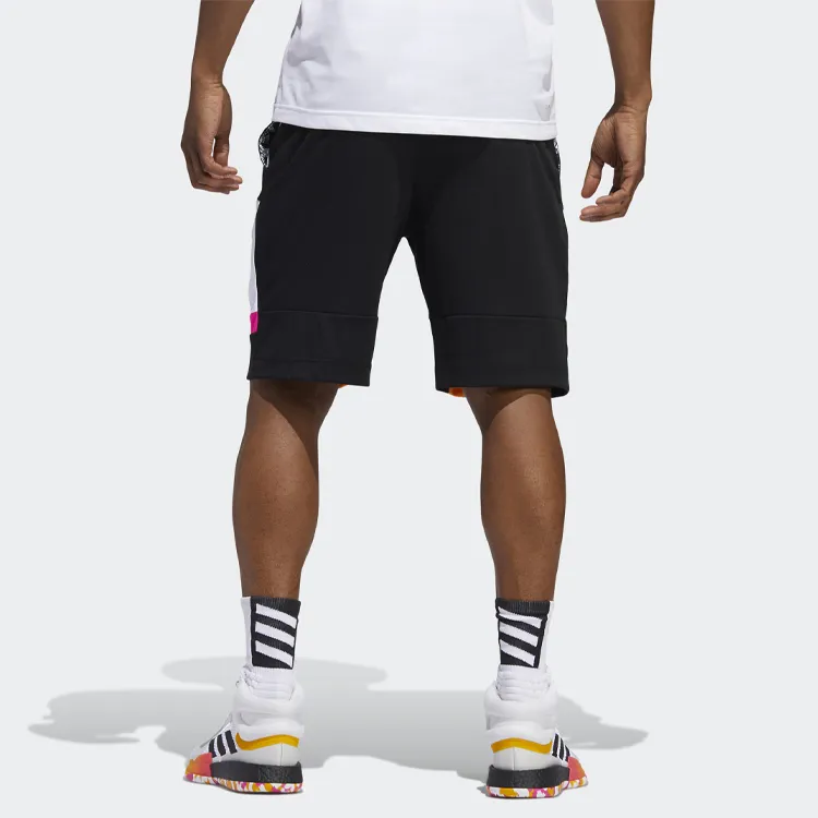 Adidas Basketball Shorts Men Black-5