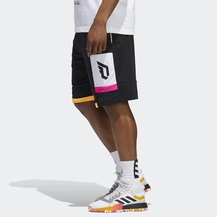 Adidas Basketball Shorts Men Black-4