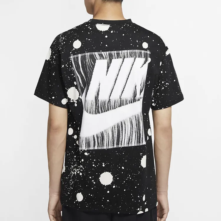 Nike T Shirts Men Black-3
