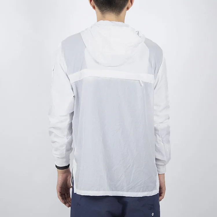 Nike Waterproof And Windproof Windbreaker Jacket Men's White-5
