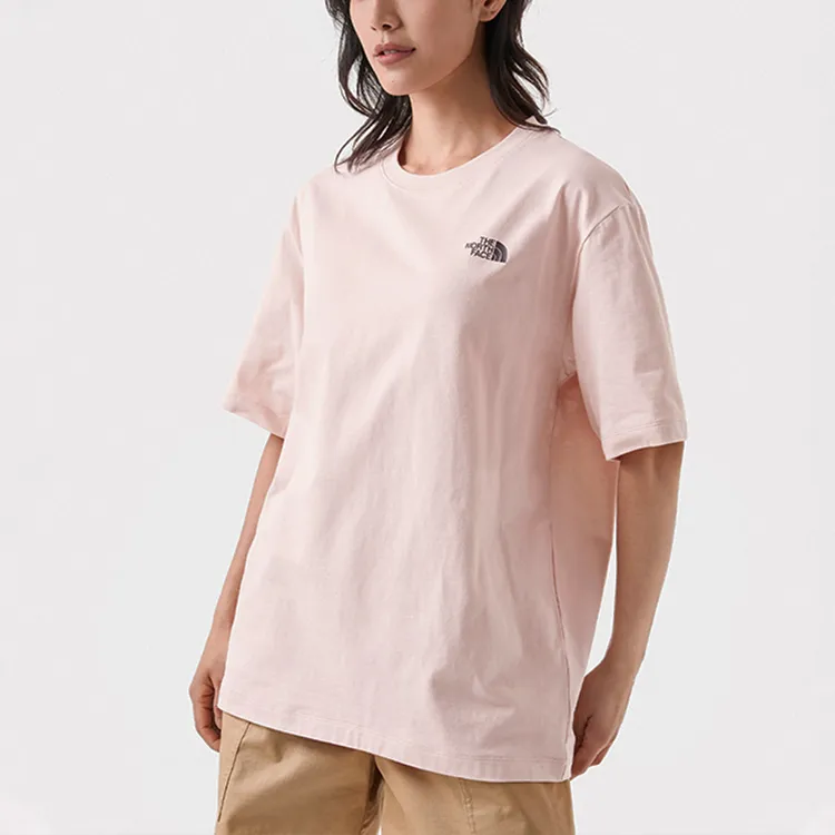 THE NORTH FACE T Shirt Unisex Pink-4