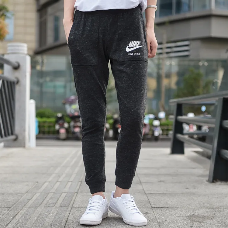 Nike Knitted Sweatpants Women's Gray-2