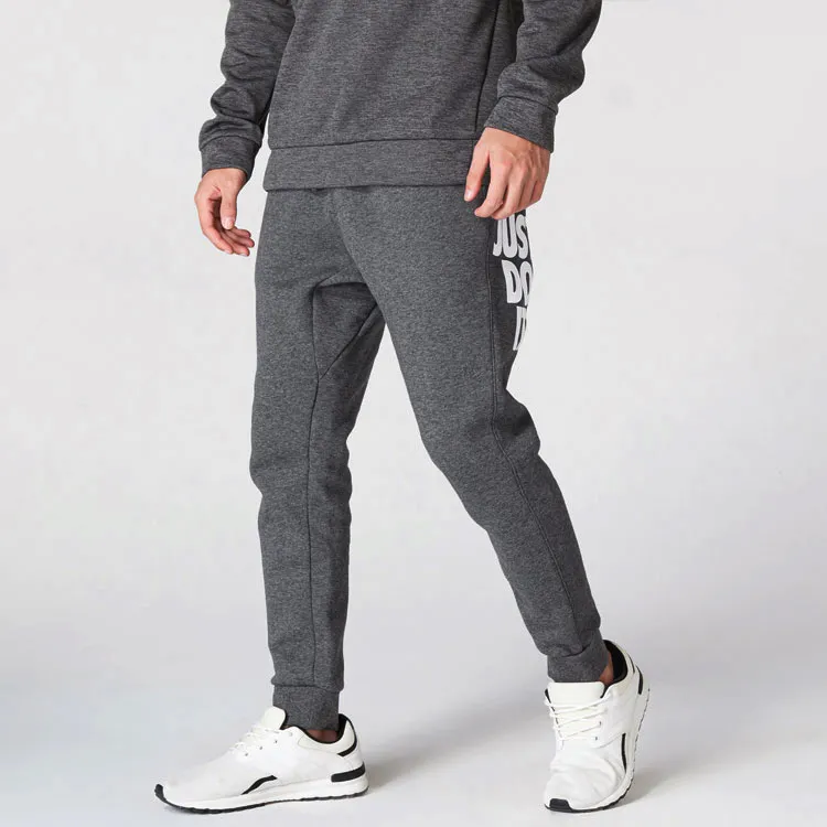 Nike Knitted Sweatpants Men Gray-4