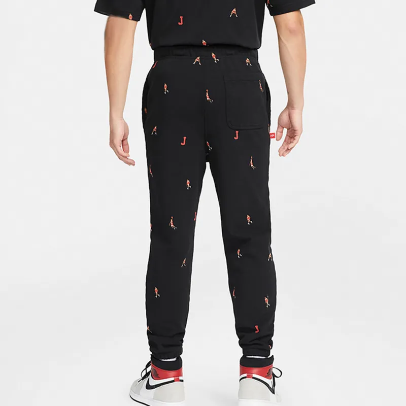 Jordan Essentials Knitted Sweatpants Men's Black-3
