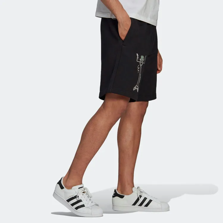 Adidas Originals Adidas Originals Casual Shorts Men Black-3