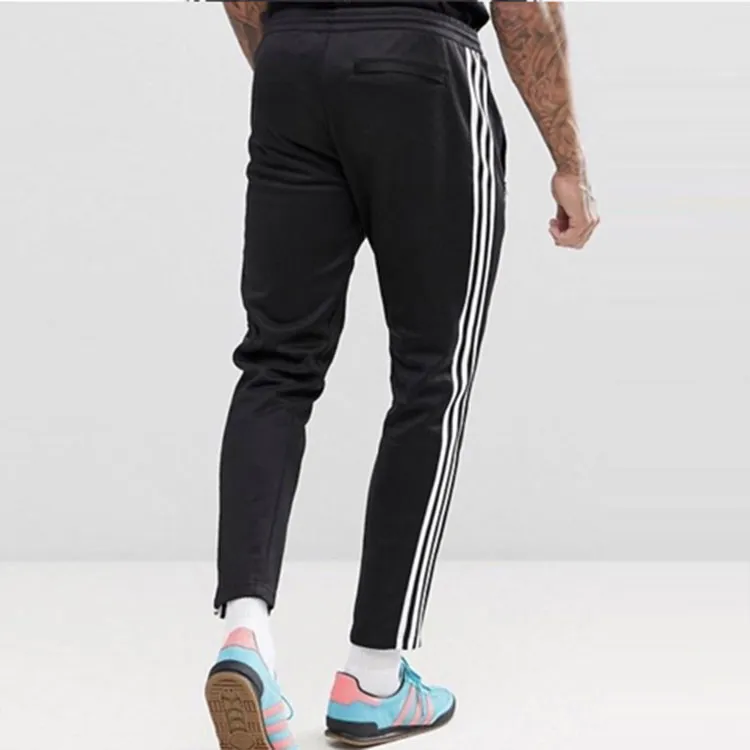 Adidas Originals Knitted Sports Pants International Version Men's Black-6