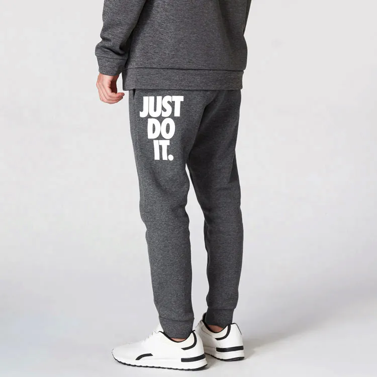 Nike Knitted Sweatpants Men Gray-6